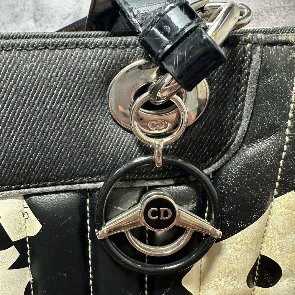 Dior RARE Cadillac Gambler Leather Hand Bag​​​ - Picture 6 of 16